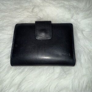 Black Leather Wallet